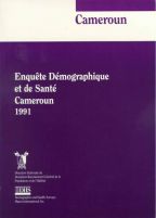 Cover of Cameroon DHS, 1991 - Final Report (French)