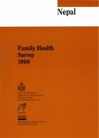 Cover of Nepal DHS, 1996 - Final Report (English)
