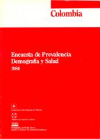 Cover of Colombia DHS, 1986 - Final Report (Spanish)
