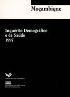 Cover of Mozambique DHS, 1997 - Final Report (Portuguese)