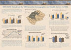 Cover of Lesotho DHS, 2004 - HIV Fact Sheet (English)