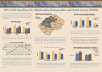 Cover of Lesotho DHS, 2004 - HIV Fact Sheet (English)