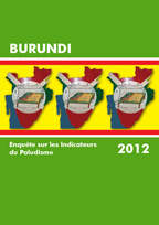 Cover of Burundi MIS, 2012 - MIS Final Report (French)