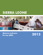Cover of Sierra Leone MIS, 2013 - MIS Final Report (English)