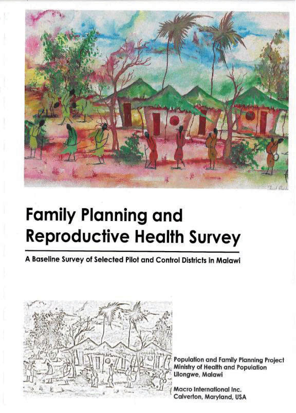 Cover of Family Planning and Reproductive Health Survey (English)