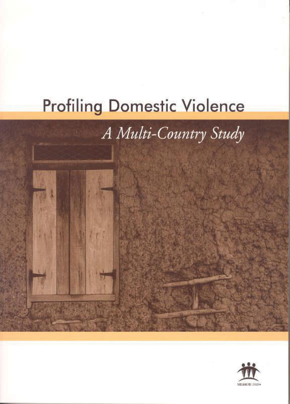 Cover of Profiling Domestic Violence; A Multi-Country Study (English)