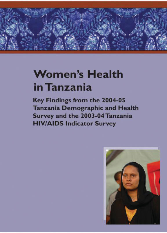 Cover of Women's Health in Tanzania (English)
