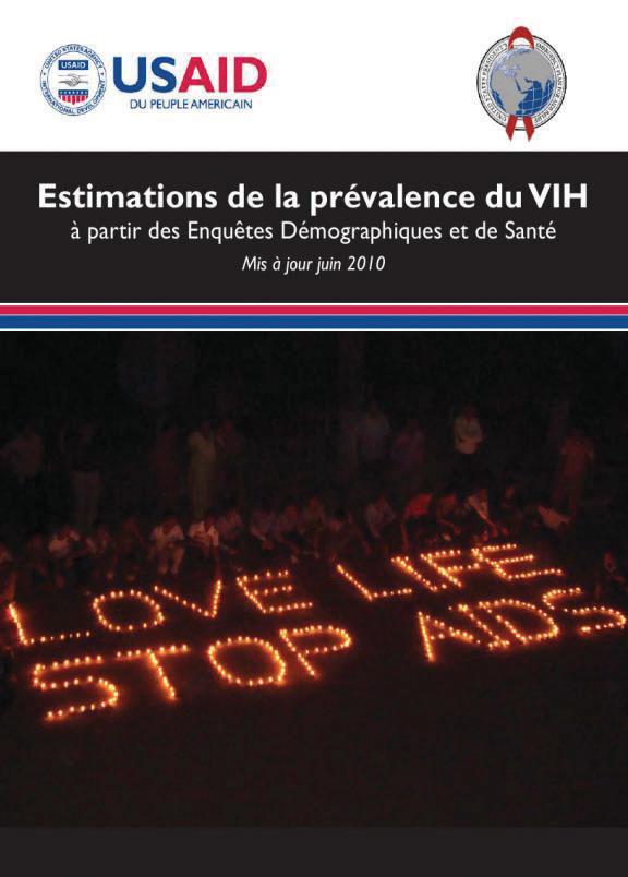 Cover of Estimations de la prévalence du VIH - Mis à jour juin 2010 (French)