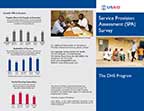 Cover of Service Provision Assessment (SPA) Survey (English)