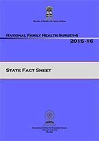 Cover of National, State and Union Territory, and District Fact Sheets - 2015-16 National Family Health Survey (NFHS-4) (English)