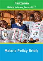 Cover of Tanzania Malaria Indicator Survey 2017 - Malaria Policy Briefs (English)
