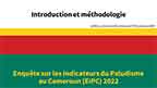 Cover of Cameroon MIS 2022 - Survey Presentations (French)