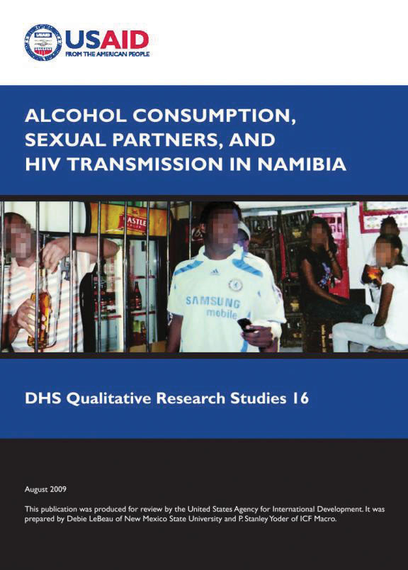 Cover of Alcohol Consumption, Sexual Partners, and HIV Transmission in Namibia (English)