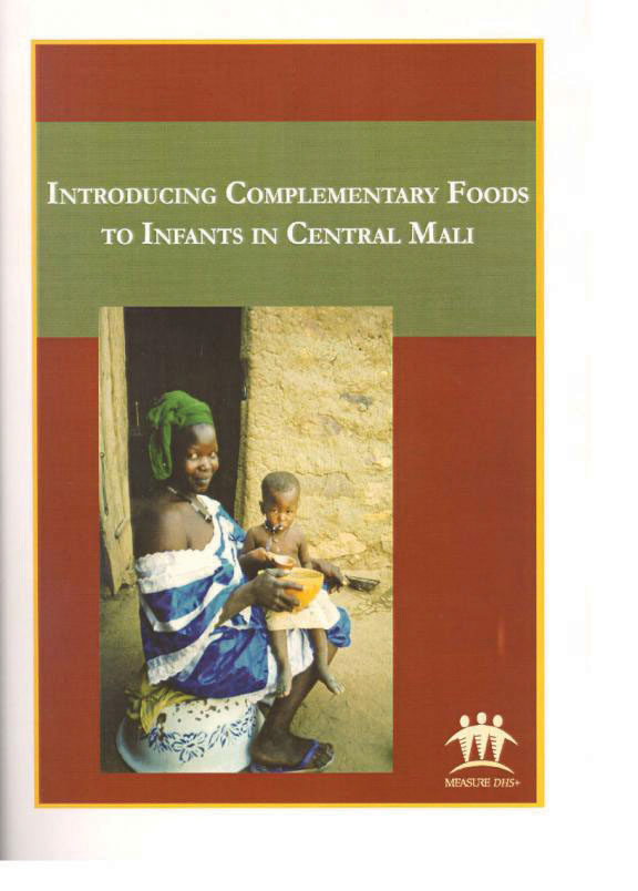 Cover of Introducing Complementary Foods to Infants in Central Mali (English)
