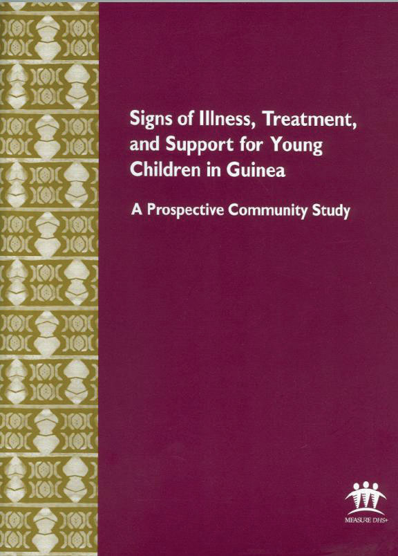 Cover of Signs of Illness, Treatment, and Support for Young Children in Guinea:  A Prospective Community Study (English)