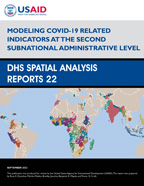 Cover of Modeling COVID-19 Related Indicators at the Second Subnational Administrative Level (English)