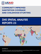 Cover of Community Improved Sanitation Coverage and Childhood Stunting (English)