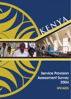 Cover of Kenya SPA, 2004 - Final Report - HIV SPA (English)
