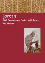 Cover of Jordan DHS, 2002 - Key Findings (English)