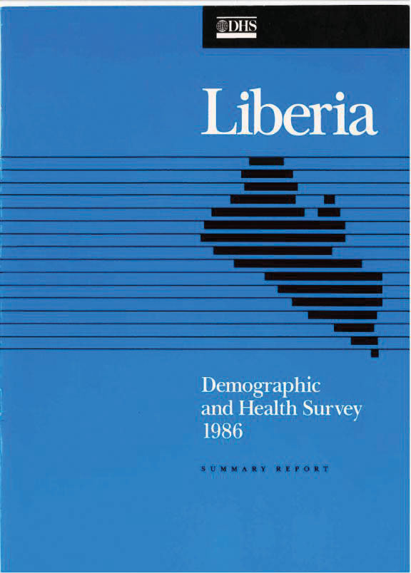 Cover of Liberia DHS, 1986 - Summary Report (English)