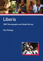 Cover of Liberia DHS, 2007 - Key Findings (English)