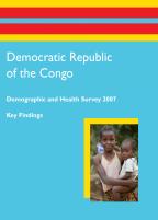 Cover of Congo Democratic Republic DHS, 2007 - Key Findings (English, French)