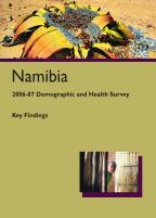 Cover of Namibia DHS, 2006-07 - Key Findings (English)