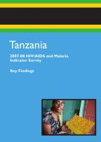 Cover of Tanzania AIS, 2007-08 - Key Findings (English)