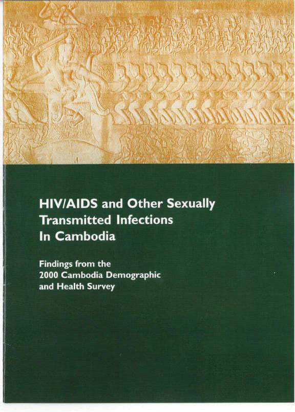 Cover of Cambodia DHS, 2000 - HIV/AIDS and Other Sexually Transmitted Infections in Cambodia (English)
