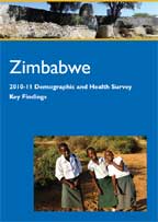 Cover of Zimbabwe DHS, 2010-11 - Key Findings (English)
