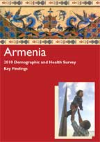 Cover of Armenia DHS, 2010 - Key Findings (English)