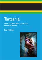 Cover of Tanzania AIS, 2011-12 - Key Findings (Kiswahili) (English)