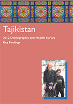 Cover of Tajikistan DHS, 2012 - Key Findings (Russian) (English)