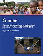 Cover of Guinea DHS, 2012 - Key Findings (French)
