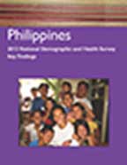 Cover of Philippines DHS, 2013 - Key Findings (English)