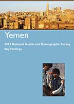 Cover of Yemen DHS, 2013 - Key Findings (Arabic, English)