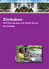 Cover of Zimbabwe DHS, 2015 - Key Findings (English)