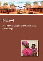 Cover of Malawi DHS, 2015-16 - Key Findings (English)