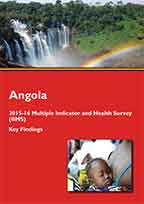 Cover of Angola DHS, 2015-16 - Key Findings (English, Portuguese)