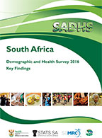 Cover of South Africa DHS, 2016 - Key Findings (English)