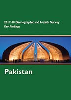 Cover of Pakistan DHS, 2017-18 - Key Findings (English)