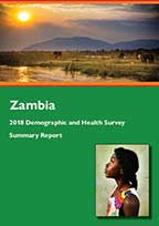 Cover of Zambia DHS, 2018 - Summary Report (English)
