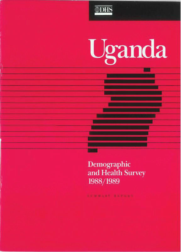 Cover of Uganda DHS, 1988-89 - Summary Report (English)