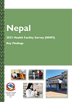 Cover of Nepal SPA, 2021 - 2021 Nepal Health Facility Survey: Key Findings (English)