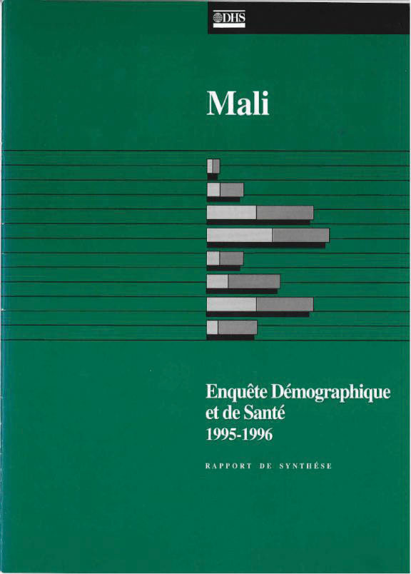 Cover of Mali DHS, 1995-96 - Summary Report (French)