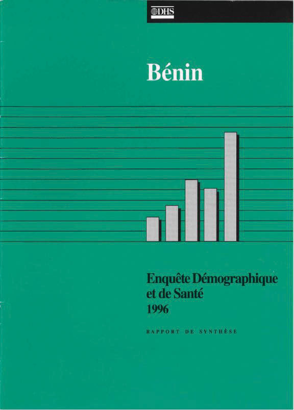 Cover of Benin DHS, 1996 - Summary Report (French)