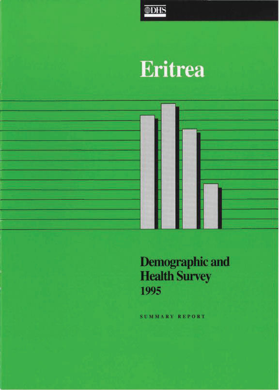 Cover of Eritrea DHS, 1995 - Summary Report (English)