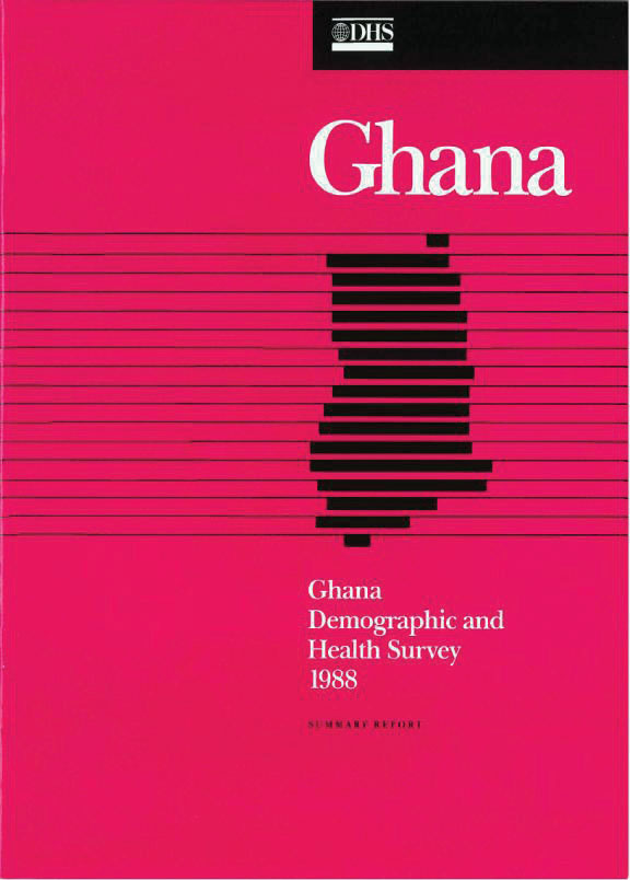 Cover of Ghana DHS, 1988 - Summary Report (English)