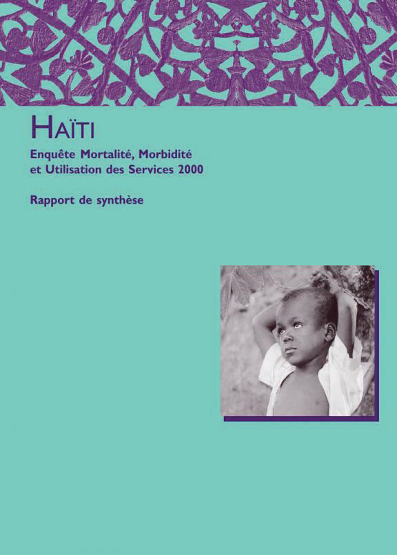 Cover of Haiti DHS, 2000 - Summary Report (French)