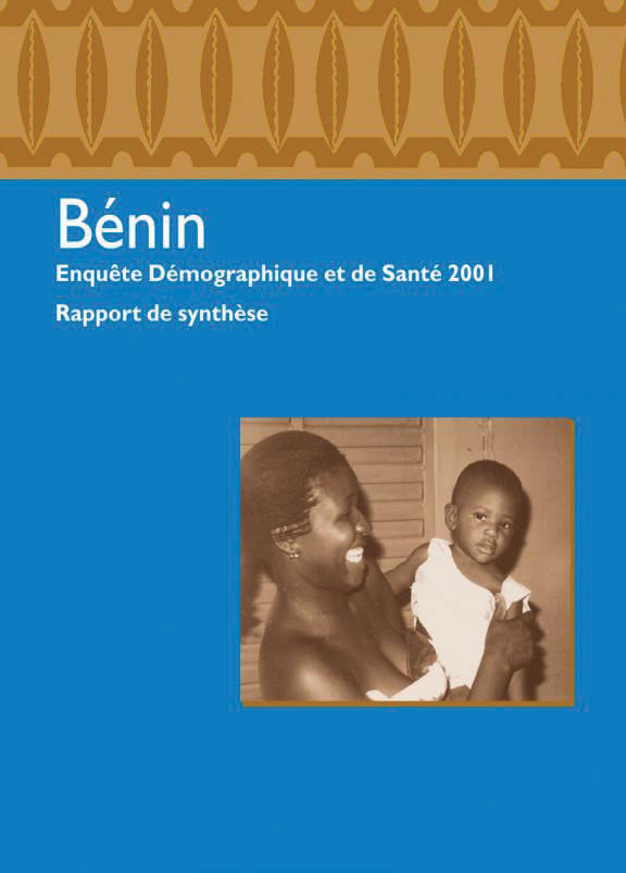 Cover of Benin DHS, 2001 - Summary Report (French)
